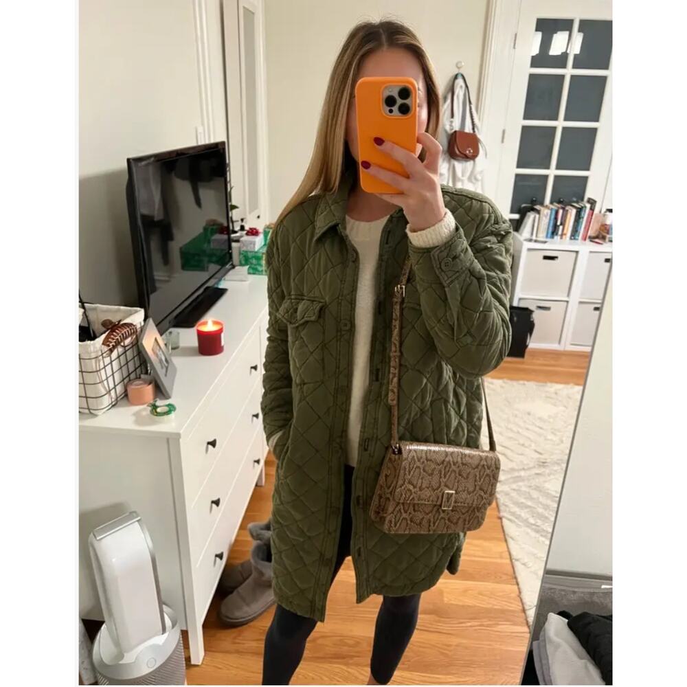 Loeffler Randall Katalina Snake Print Bag‎ Brown Shoulder Crossbody Strap - Picture 2 of 16